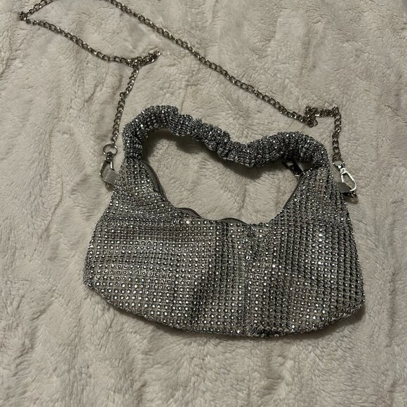Silver handbag new - Picture 1 of 1